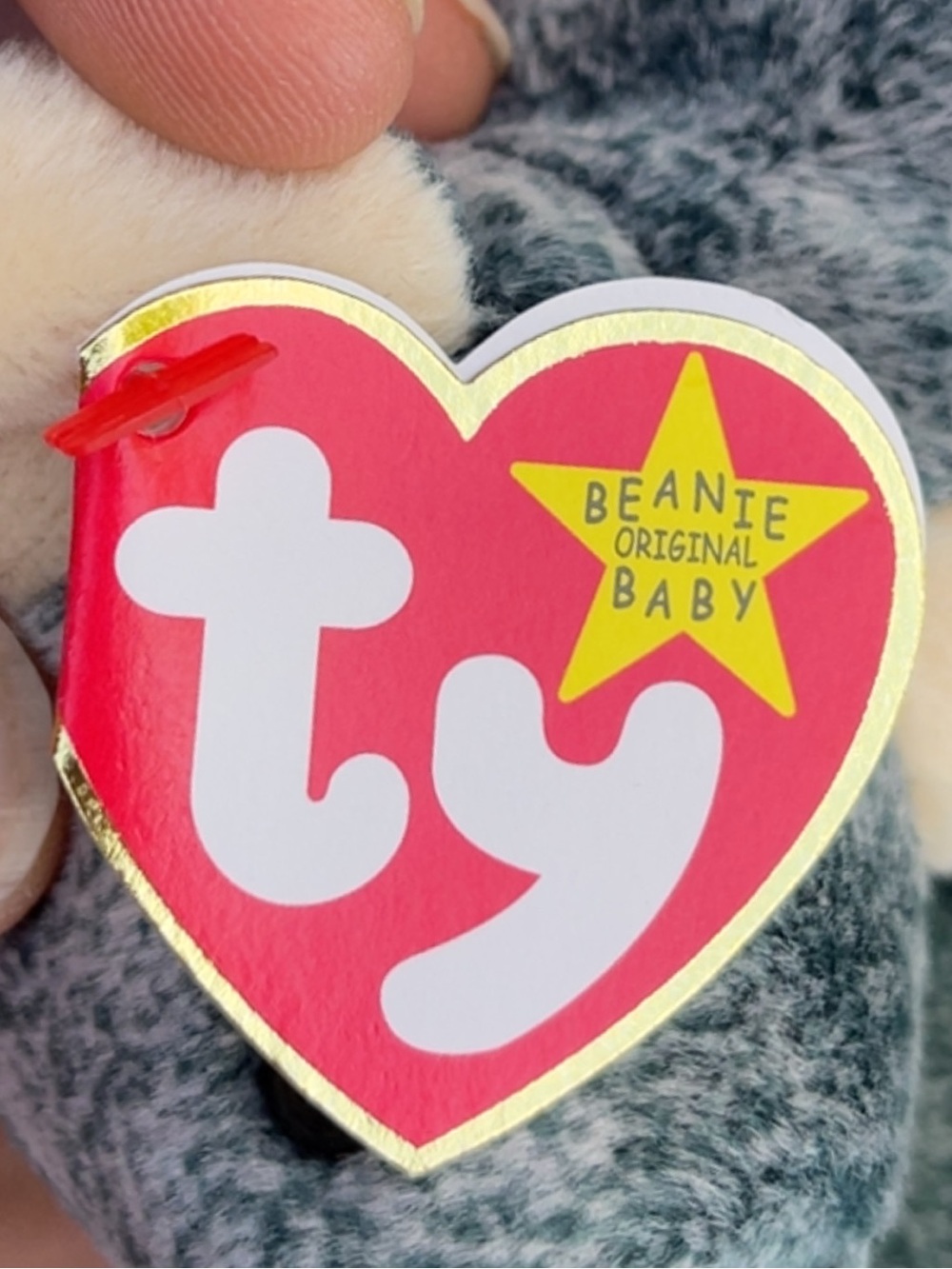 ‘99 - Ty - Eucalyptus the Koala Beanie Baby - Picture 5 of 9